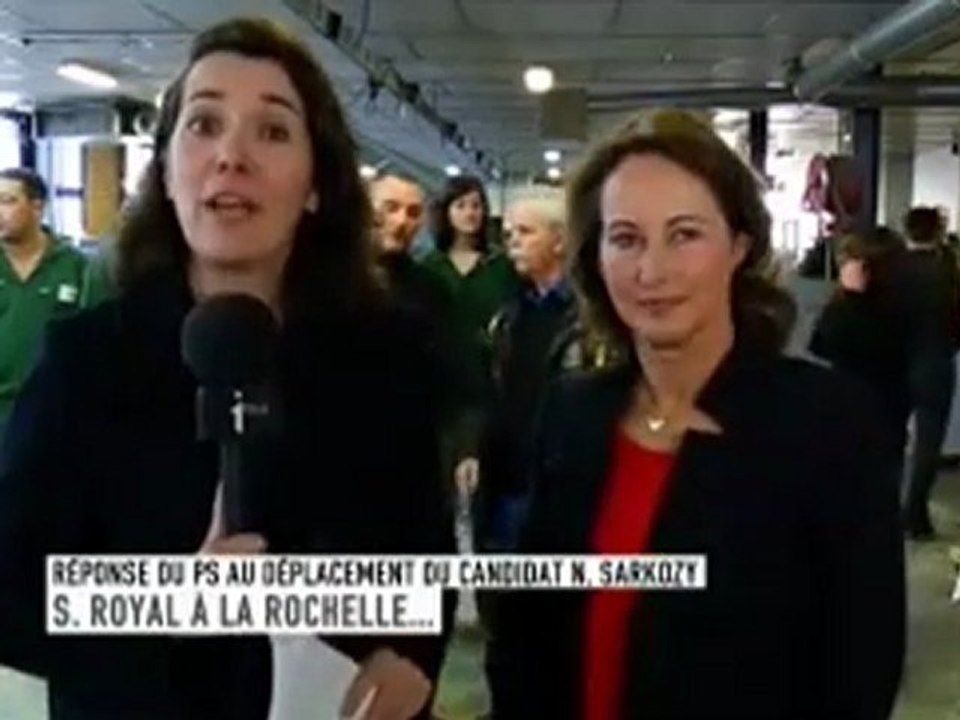 Ségolène Royal : "Sarkozy a oublié la France qui se lève tôt "