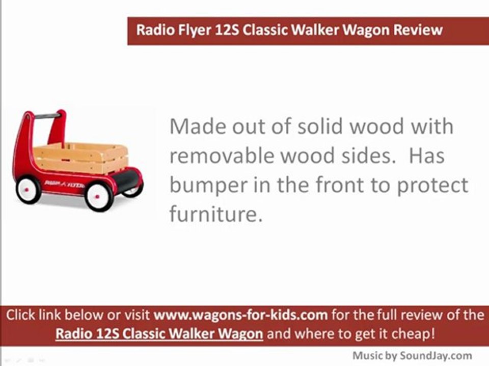 Radio Flyer 12S Classic Walker Wagon Review