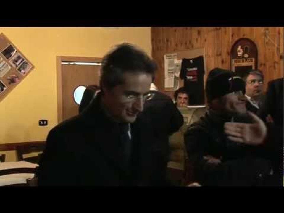 San Cipriano d'Aversa (CE) - Il presidente Caldoro visita la Nuova Cucina Organizzata (20.02.12)
