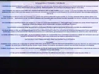 Codex Alimentarius Ionisation et dégénéréscence programmée!