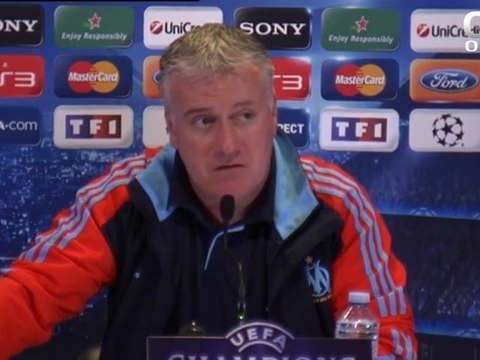 Conférence de presse avant OM-Inter [extraits]