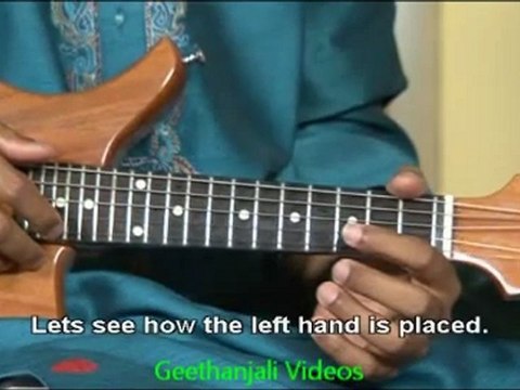 Learn To Play Indian Ethnic Instruments - Mandolin - Fingering Techniques