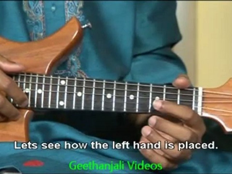 Learn To Play Indian Ethnic Instruments - Mandolin - Fingering Techniques