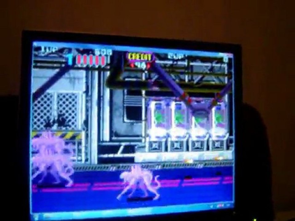 test de aliens sortie sur borne d arcade en 1990