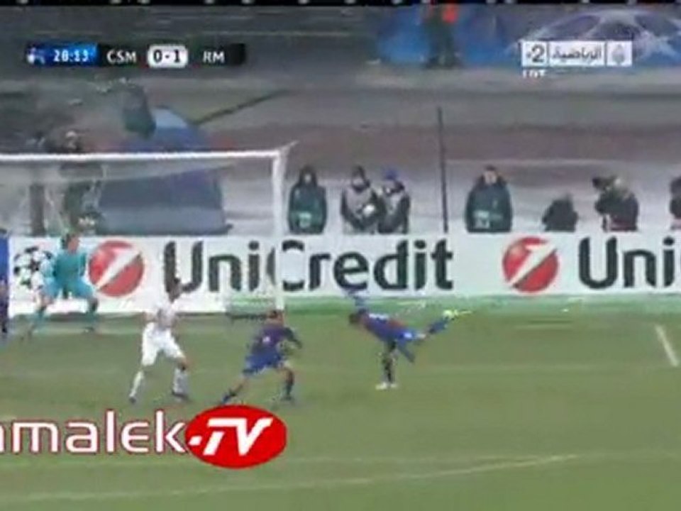 هدف ريال مدريد الاول فى سيسكا موسكو دورى الابطال
