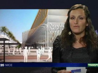 Nice : Travaux Gare SNCF