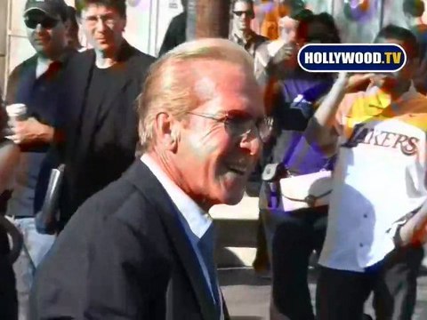 Celebrities At Staples Center