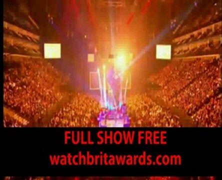 Coldplay BRIT Awards 2012 performance