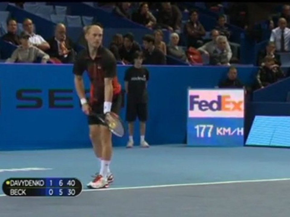 Marseille - Davydenko besiegt Beck