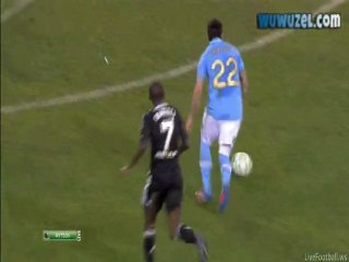 Napoli - Chelsea 1:1 Goal  38'	E. Lavezzi