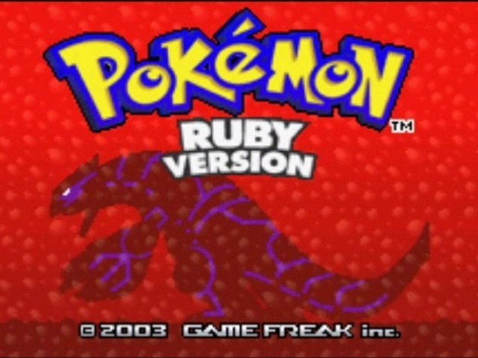 Download Pokemon Ruby ROM for GBA