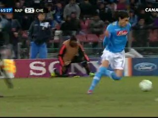 Napoli 3 - 1 Chelsea | 65' Lavezzi