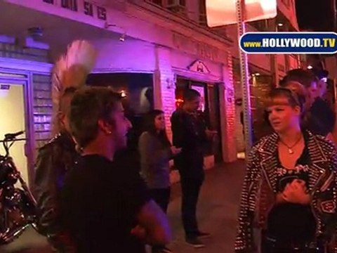 Punks Vs. Security Guards on Sunset Boulevard!