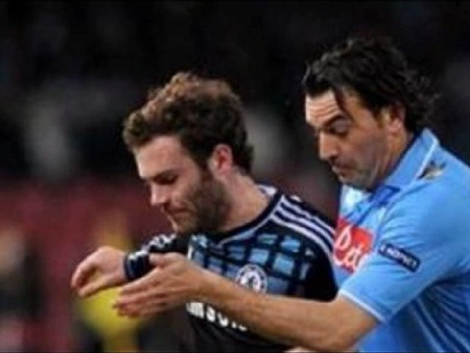 Napoli 3-1 Chelsea_Lavezzi double, Cavani,Mata scores