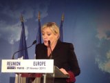 Projet Européen de Marine Le Pen, Paris, le 21 février 2/2