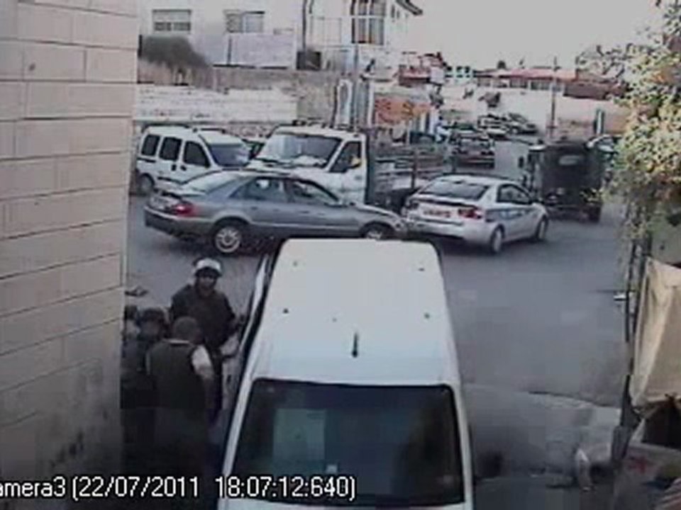 IZRAEL łapanka palestyńskich dzieci...