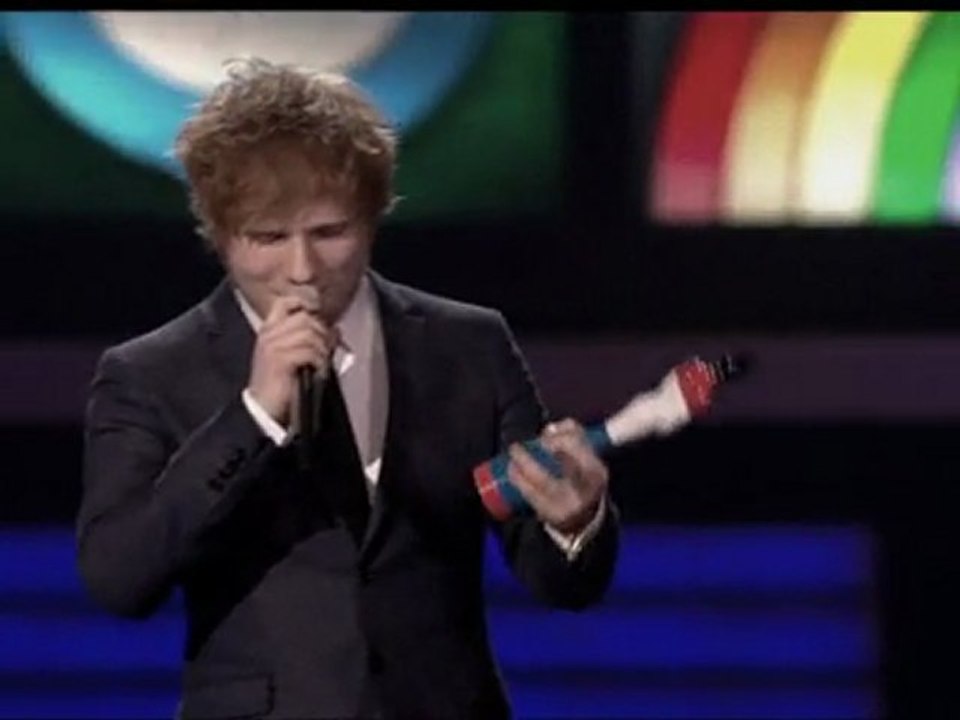 Ed Sheeran wins two Brit awards