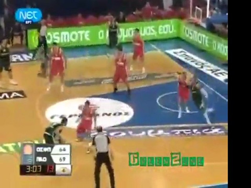 2009 τελικός κυπέλλου μπάσκετ Ολυμπιακός - Παναθηναϊκός 70-80