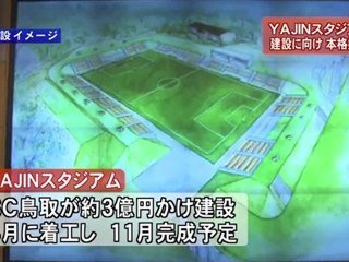 ＹＡＪＩＮスタジアム建設支援　米子市にサッカースタジアムを