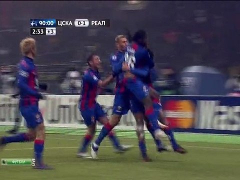 ЦСКА - Реал Мадрид, 2 тайм