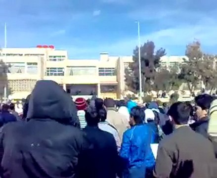 فري برس حلب الاتحاد الديمقراطي الحر مظاهرة كلية الميكانيك 21 2 2012