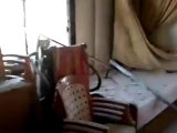 فري برس ادلب  جبل الزاوية البارة  اطلاق نار وقصف المنازل 21 2 2012