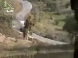 فري برس  عملية نوعية للجيش الحر في جسر الشغور   الله أكبر21 2 2012