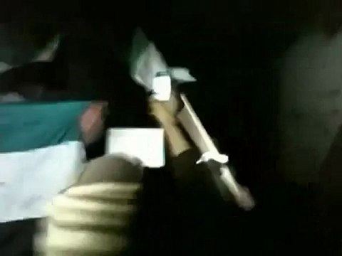 فري برس دمشق جوبر مظاهرة مسائية حاشدة يوم الثلاثاء 21 2 2012 ج2