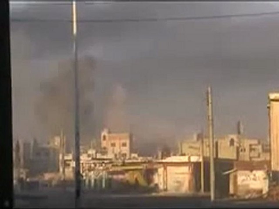 فري برس  حمص باباعمرو هام جدا استهداف المنازل بالصواريخ 21 2 2012 ج1