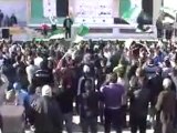 فري برس  حمص الوعر  مظاهرة أبطال وحرائر الوعر 21 2 2012 ج1