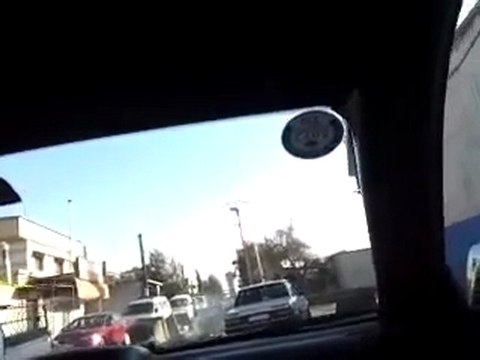 فري برس اضراب دمشق حي برزة طريق مشفى تشرين 19 2 2012