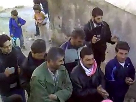 فري برس إبين بريف حلب مظاهرة نصرة للأتارب المحتلة 20 2 2012