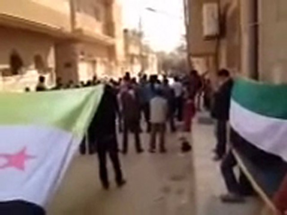فري برس   دير الزور البوكمال   مدينة الله أكبر   جمعة المقاومة الشعبية 17 2 2012
