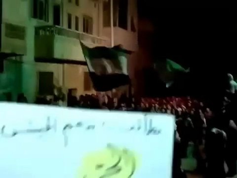 فري برس حماة المحتلة مظاهرة اشاوس حي طريق حلب القديم 20 2 2012 ج2