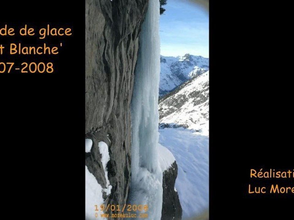 Cascade de glace Nuit Blanche 2007-2008