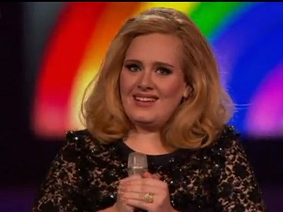 Adele best album acceptance speech cut short at The Brits