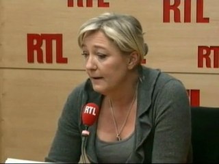 Marine Le Pen, candidate du Front National à la Présidentielle : "L'UMP se réjouit que je peine à obtenir mes parrainages"