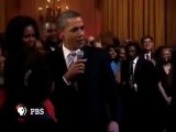 Obama chante avec Mick Jagger et BB King