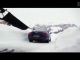 Ski-Jöring mit 575 Bentley-Pferden