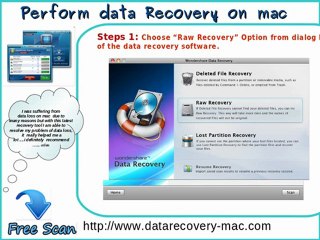 Mac Data Recovery technique