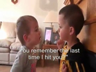 Dispute d'enfants : c'est MA mustang !