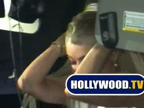 Lindsay Lohan And Friends At Chateau Marmont.