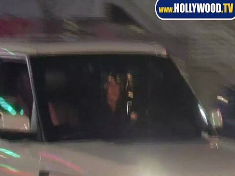 Khloe Kardashian Odom Departs Staples Center