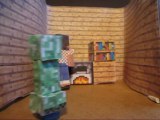 Minecraft Papercraft - A Creeper at Home