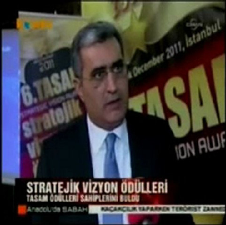 TASAM'dan Recep Konuk a Stratejik Vizyon Ödülü