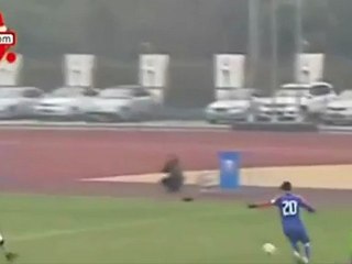El primer gol de Anelka en China