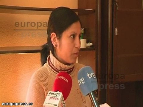 Concentrados para parar un desahucio en Canillejas