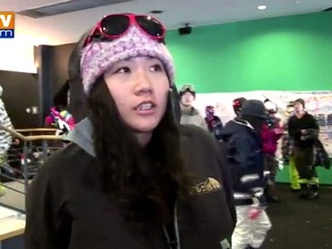 Malgré les risques, les Japonais skient à Fukushima