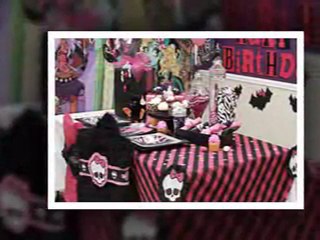 Monster High Party Theme Supplies