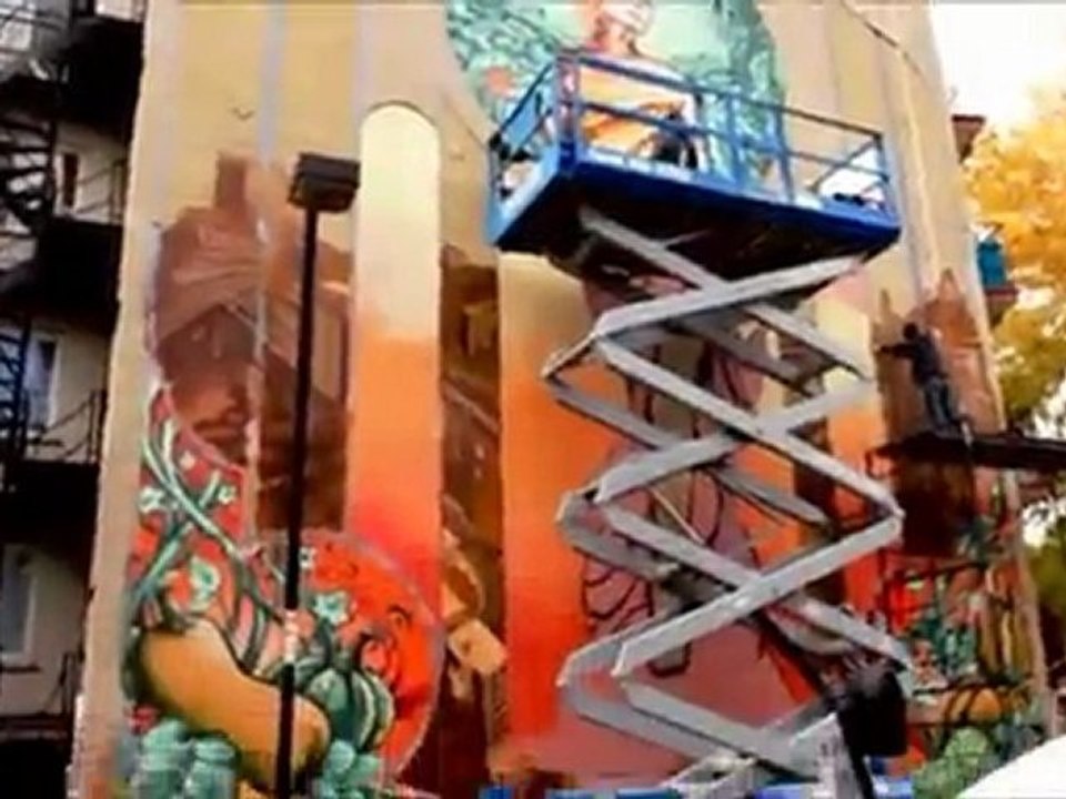 A'shop "Notre-Dame-de-Grâce/ Our Lady of Grace" Mural